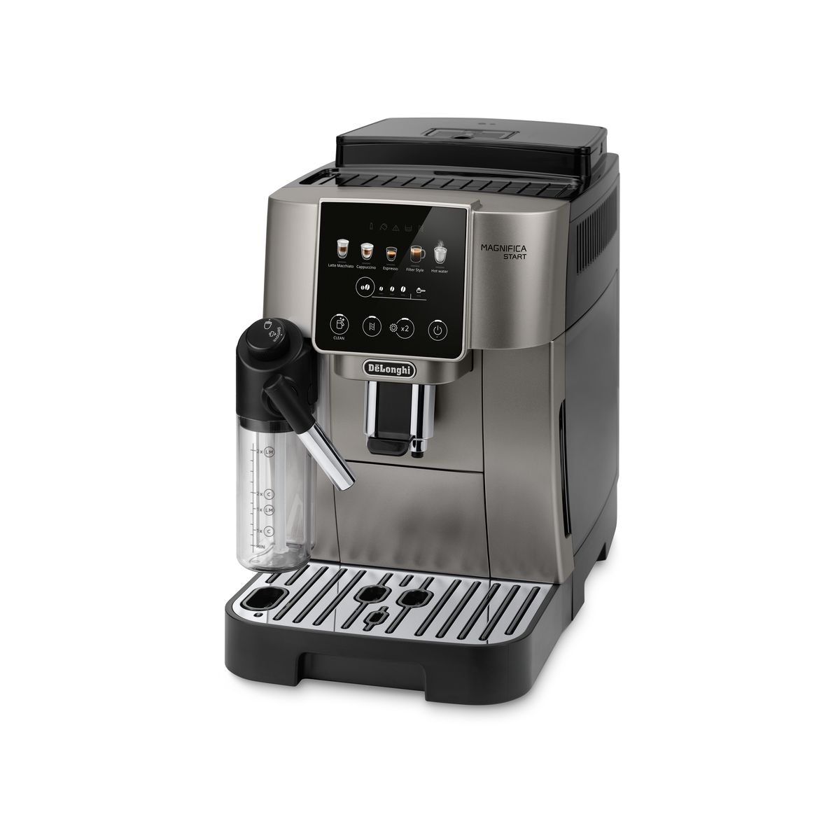 Expresso Broyeur Magnifica Start Color FEB2291.TB Titane couleur unique, DELONGHI