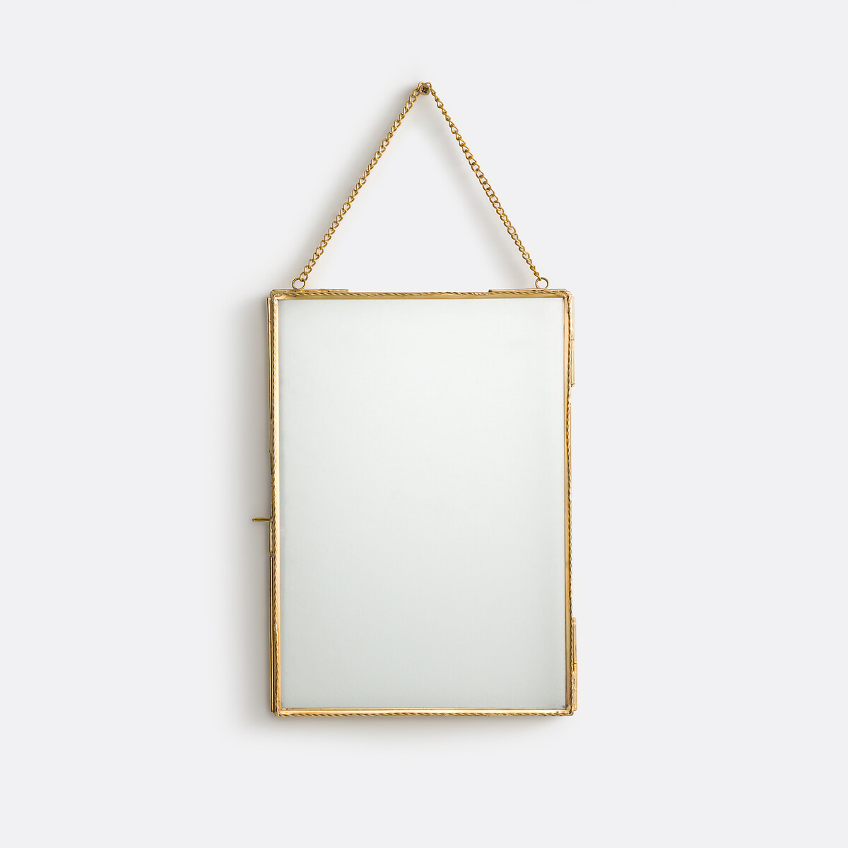 Cornice da appendere, ritorta, larghezza 21 x altezza 29,7 cm, Uyova ottone, LA REDOUTE INTERIEURS