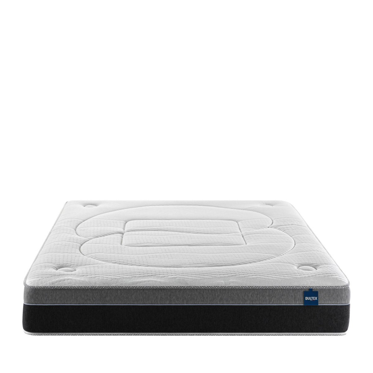 Matelas à ressorts mousse mémoire de forme, accueil enveloppant- ASTRION couleur unique, BULTEX