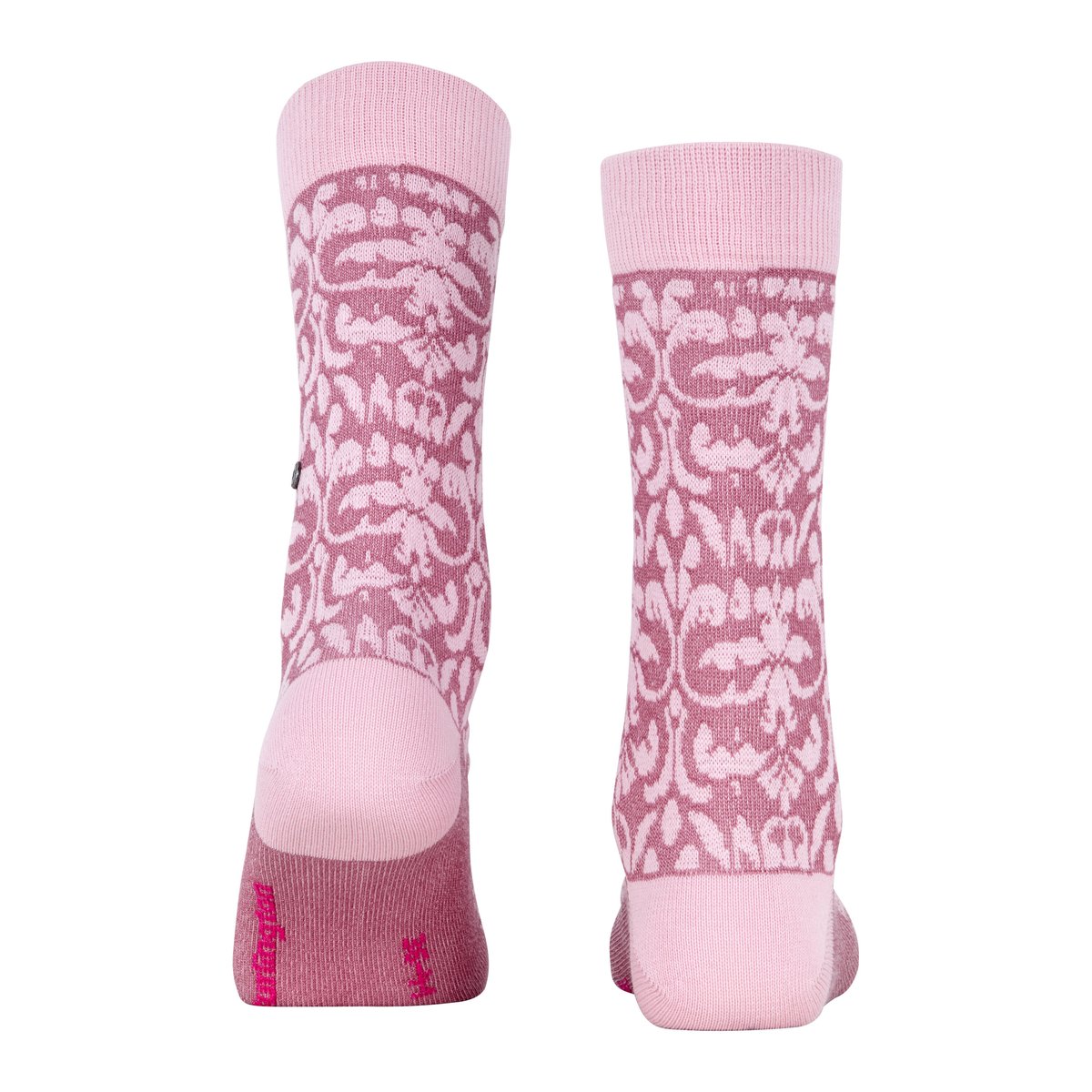 Chaussettes Ornamental Opaque rose, BURLINGTON