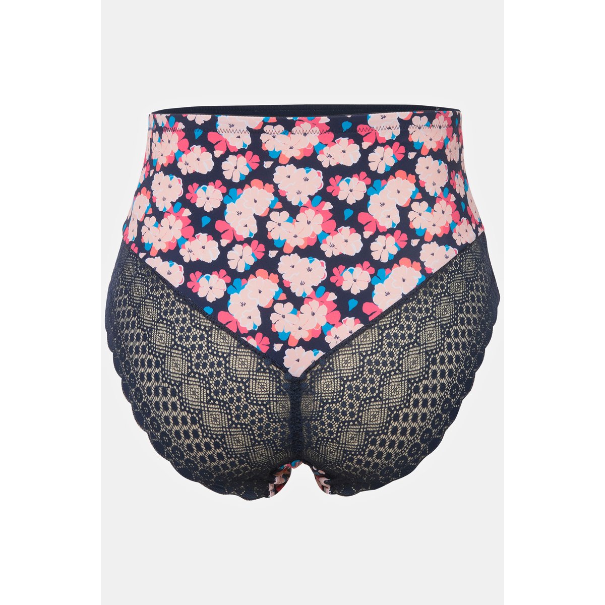 Culotte midi en microfibre bleu nuit, ULLA POPKEN