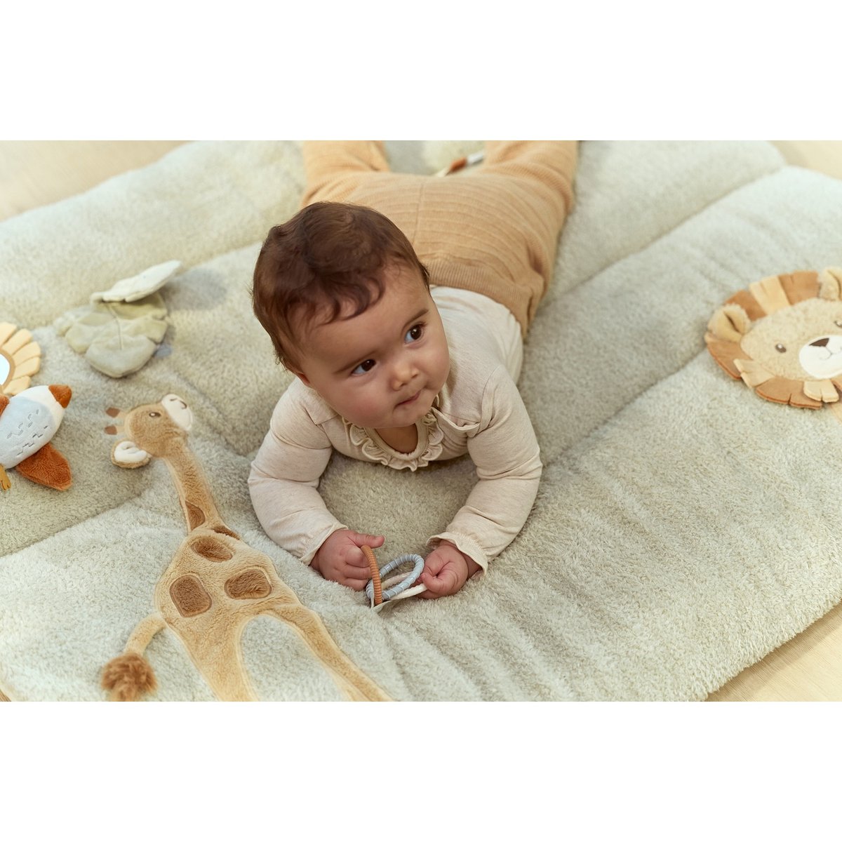 Tapis de parc jaune, vert, LITTLE DUTCH