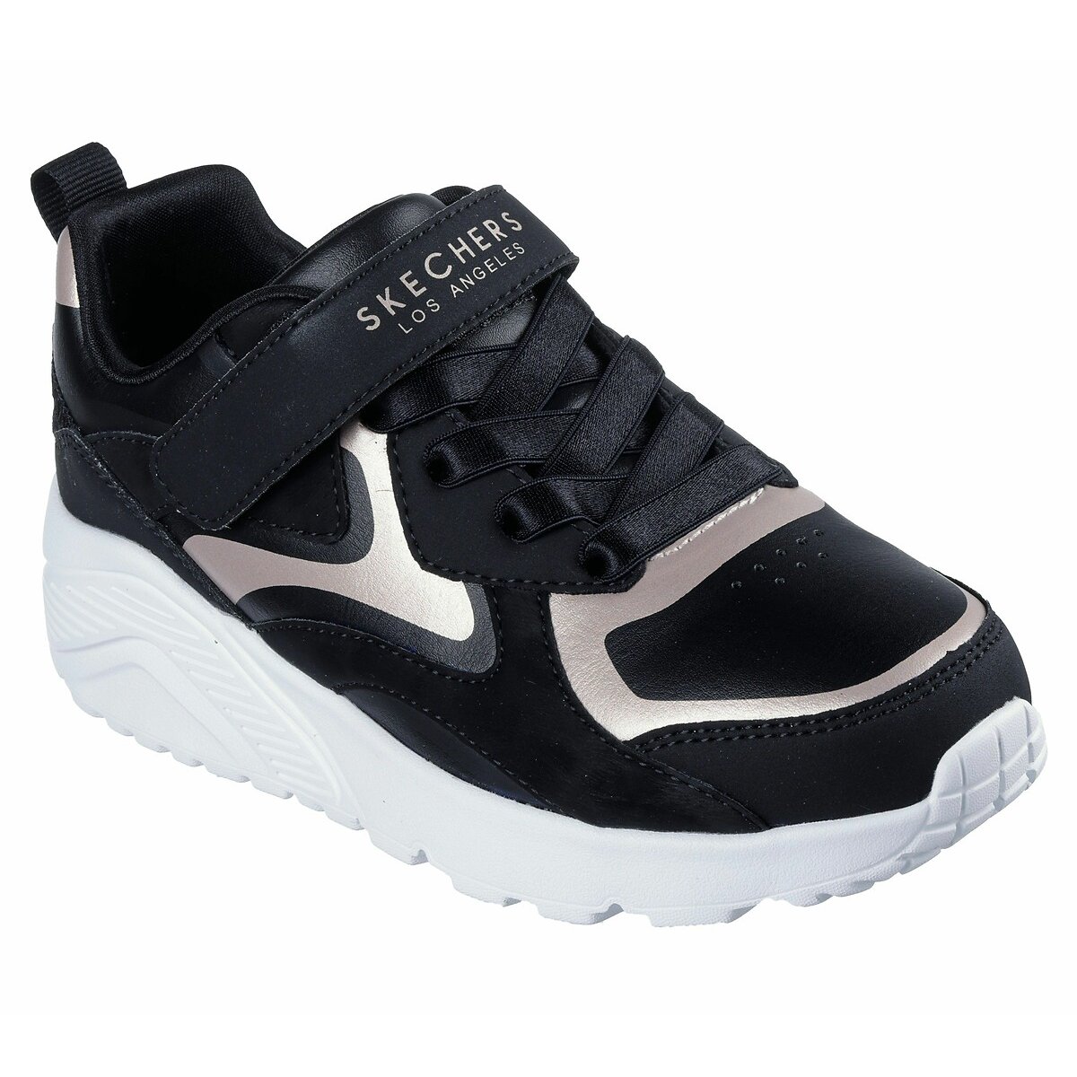 Kids Uno Lite Metallic Burst Trainers 90006527, SKECHERS