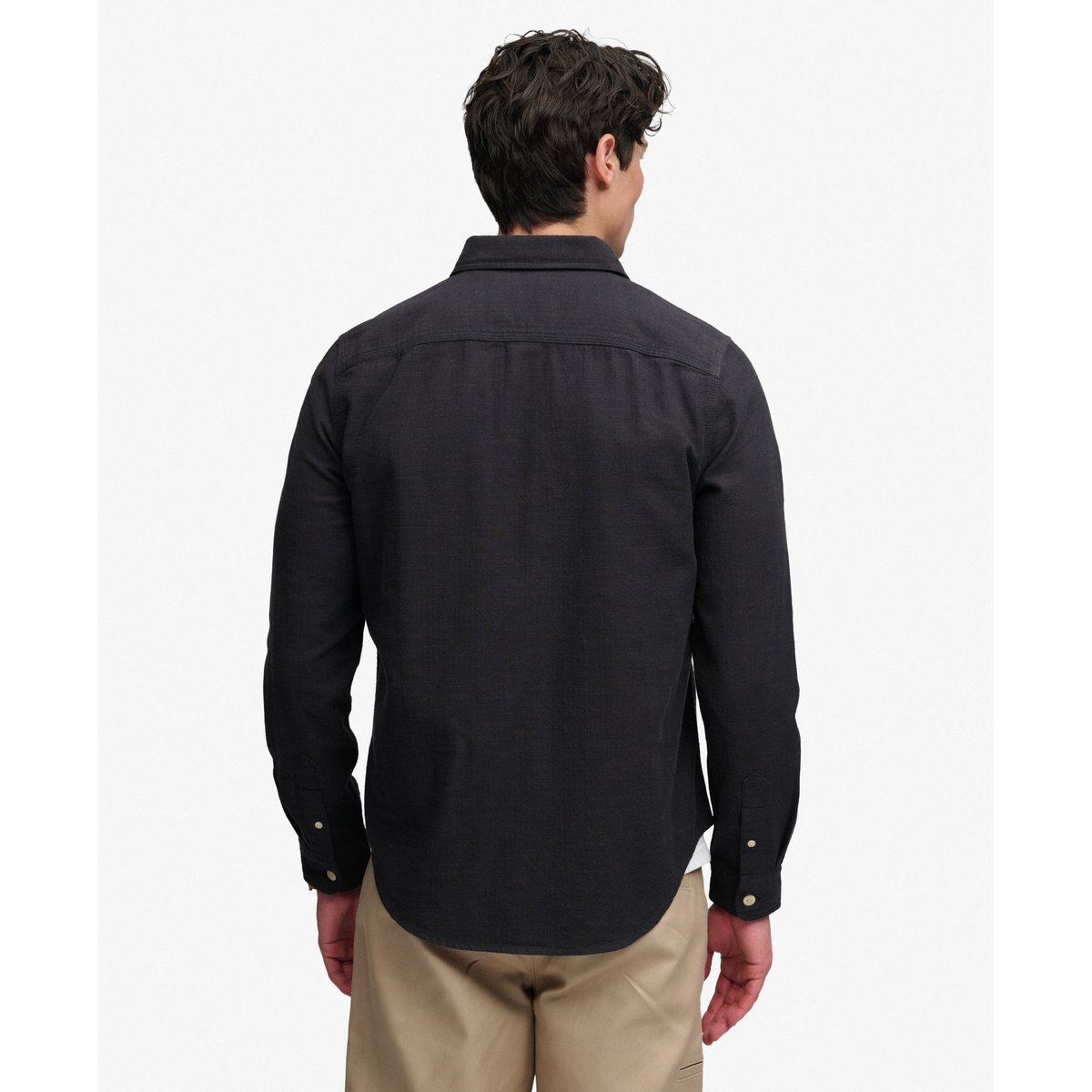 Chemise Workwear à Chevrons noir, SUPERDRY