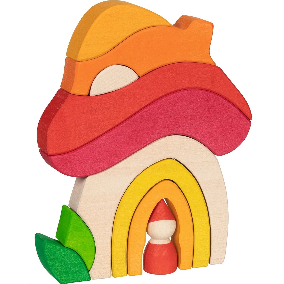Jeu de construction Maison champignon rouge, GOKI