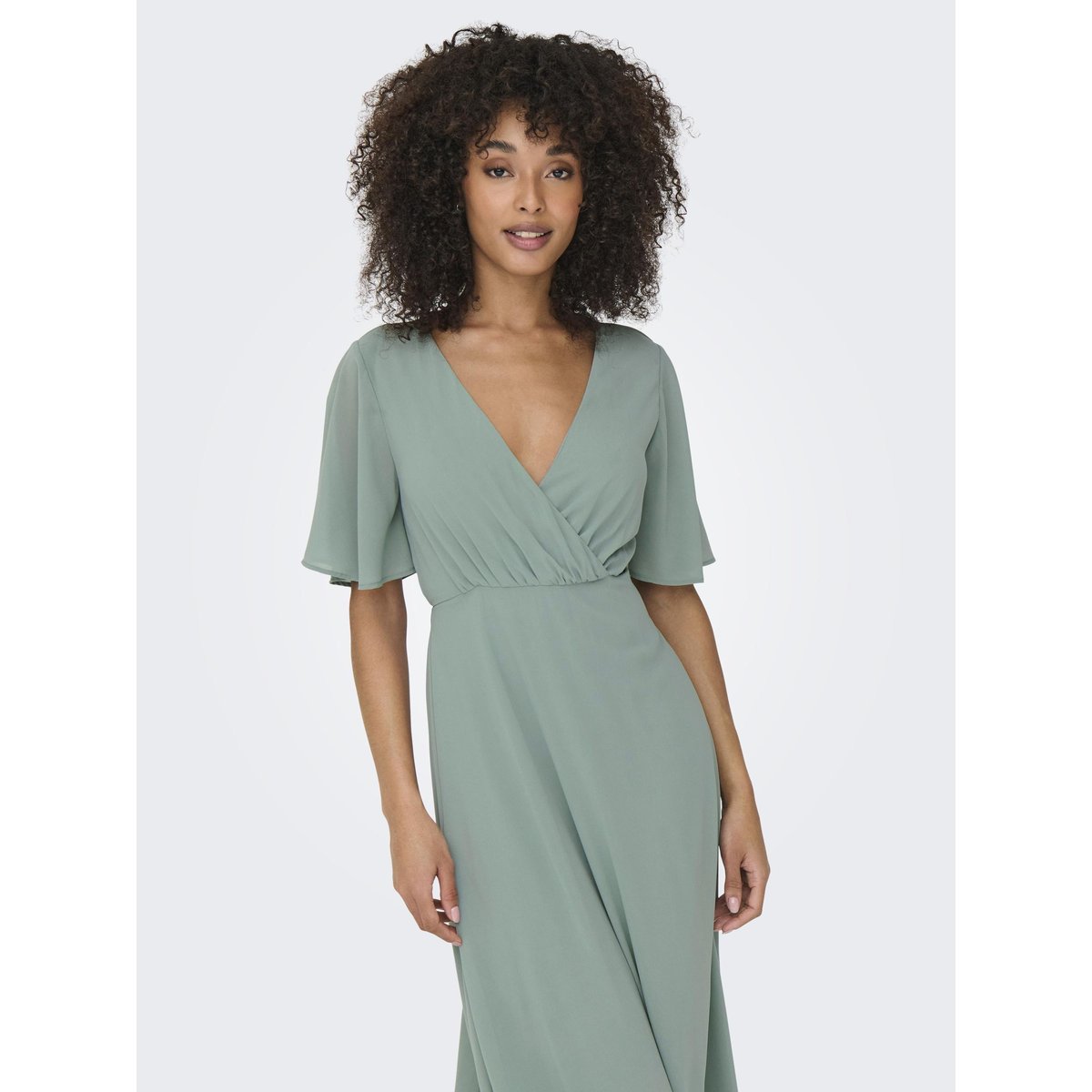 Robe chinois green, ONLY
