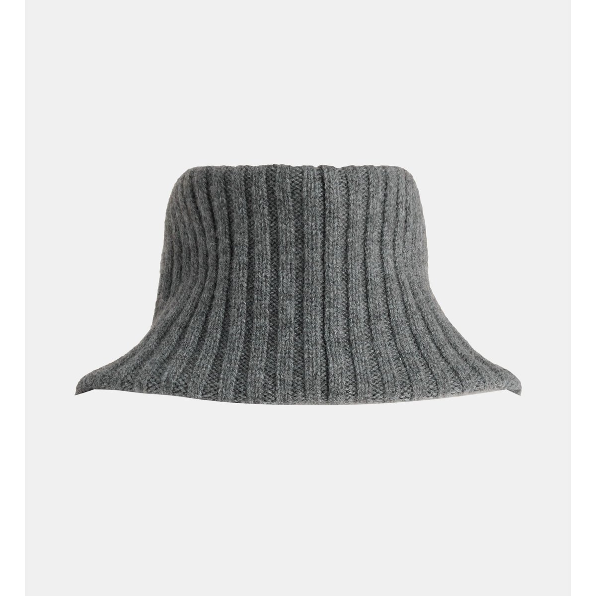 Col bixente maille côtelée gris, GALERIES LAFAYETTE