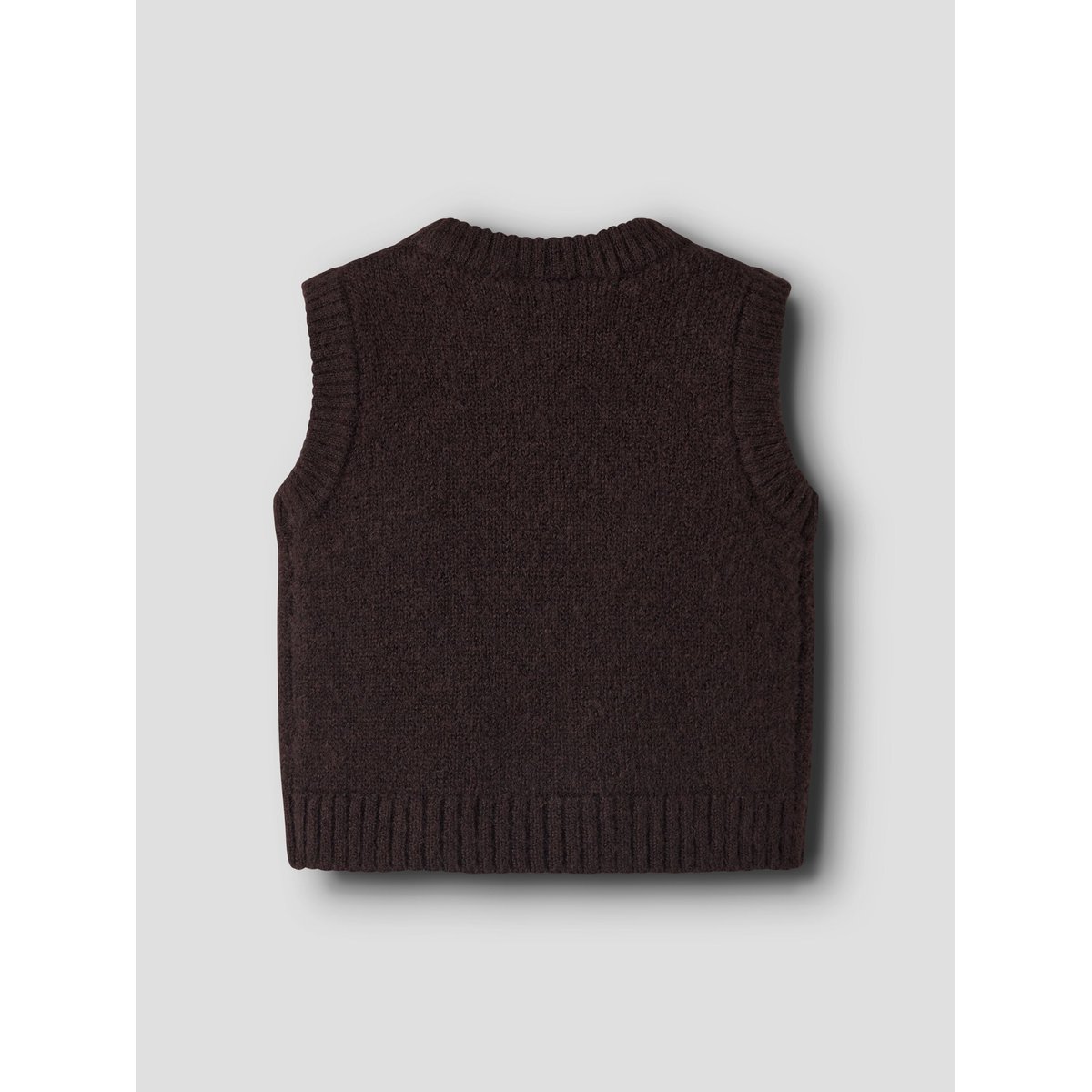 Gilet Tricoté rouge - chocolate plum1, NAME IT
