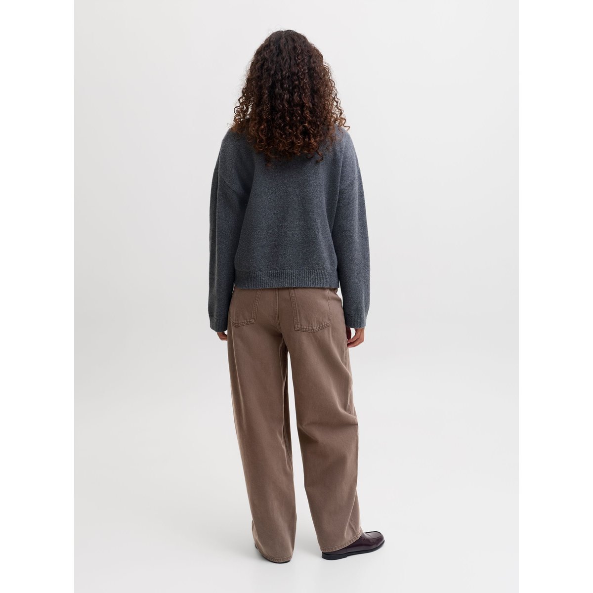 Jean Baggy Fit marron - demitasse 1, JJXX