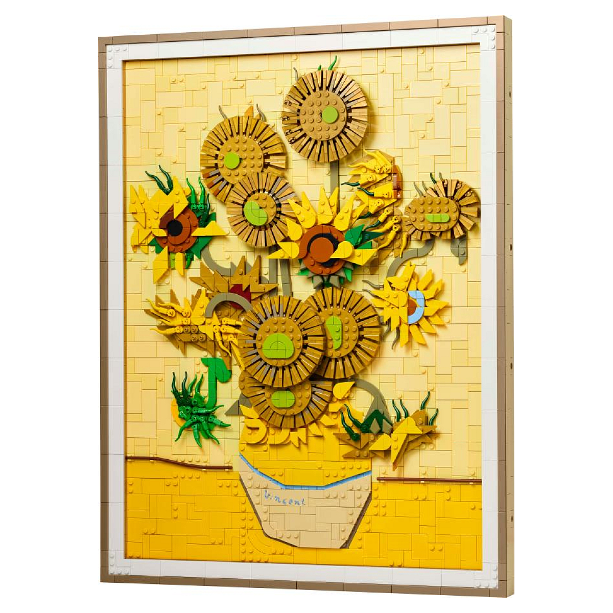 31215 Vincent van gogh  les tournesols ® ART jaune, LEGO