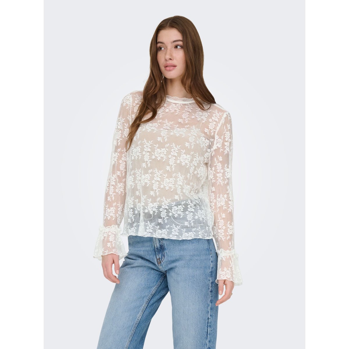 Blouse bright white, ONLY