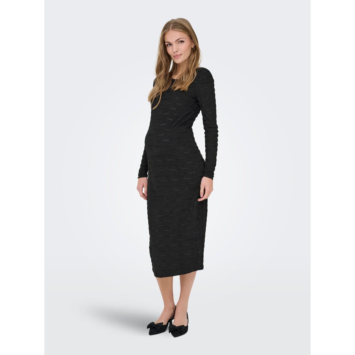 Robe noire - black, ONLY