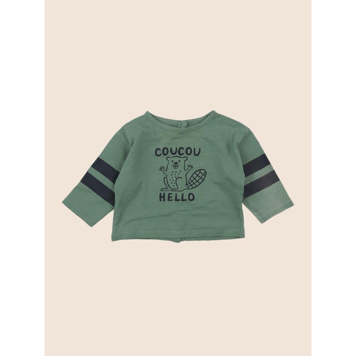Tee-shirt - Très bon état vert, VERTBAUDET