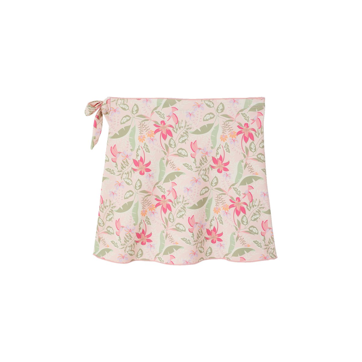 Jupe de bain à nouer rose pâle, VERTBAUDET