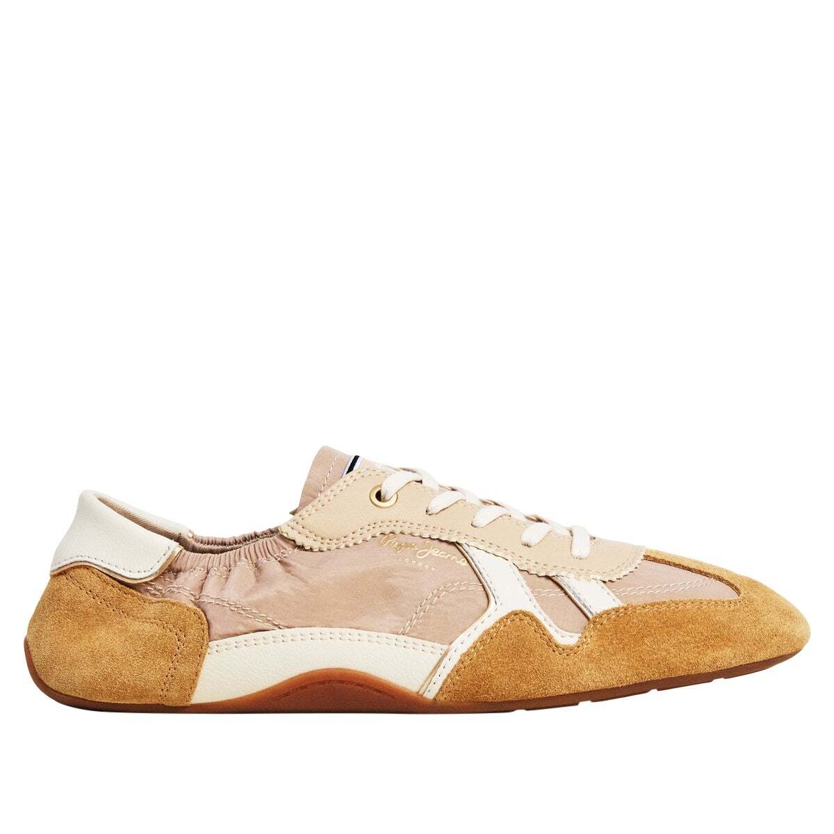 Noa - Baskets Avec Détails En Daim beige sable, PEPE JEANS