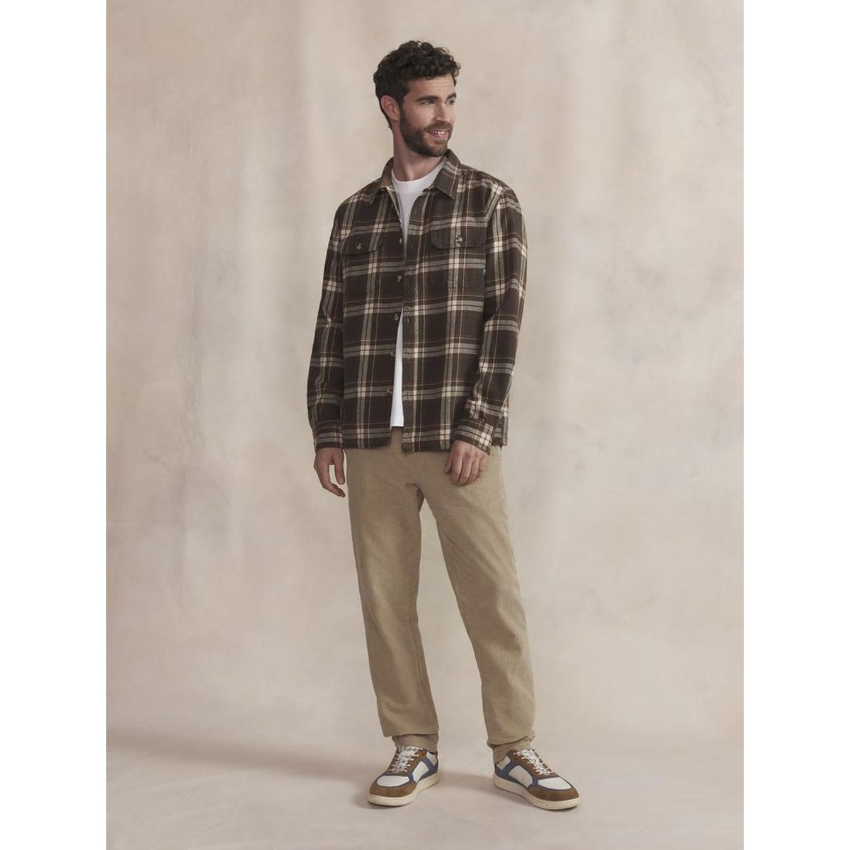 Chemise manches longues GAREKSUR bois, TBS