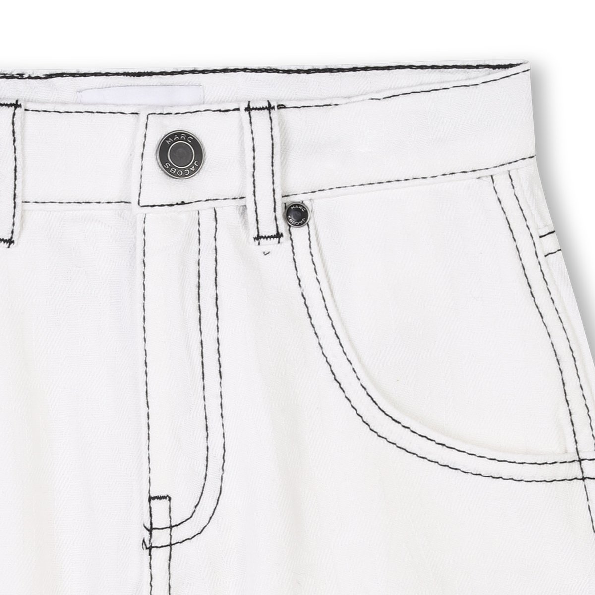 Short en coton imprimé craie, MARC JACOBS