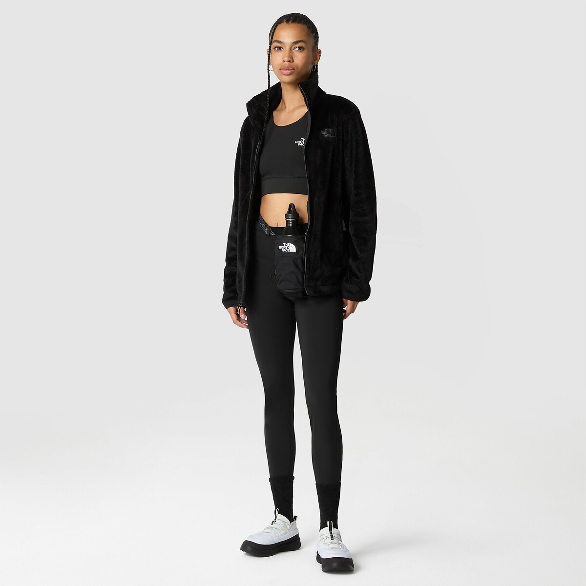 Sweat Osito en polaire noir, THE NORTH FACE