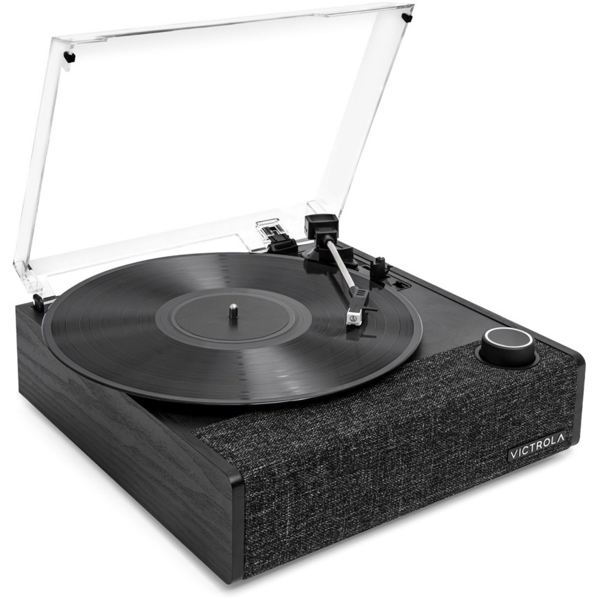 Platine vinyle EASTWOOD II VTA-74 NOIR couleur unique, VICTROLA