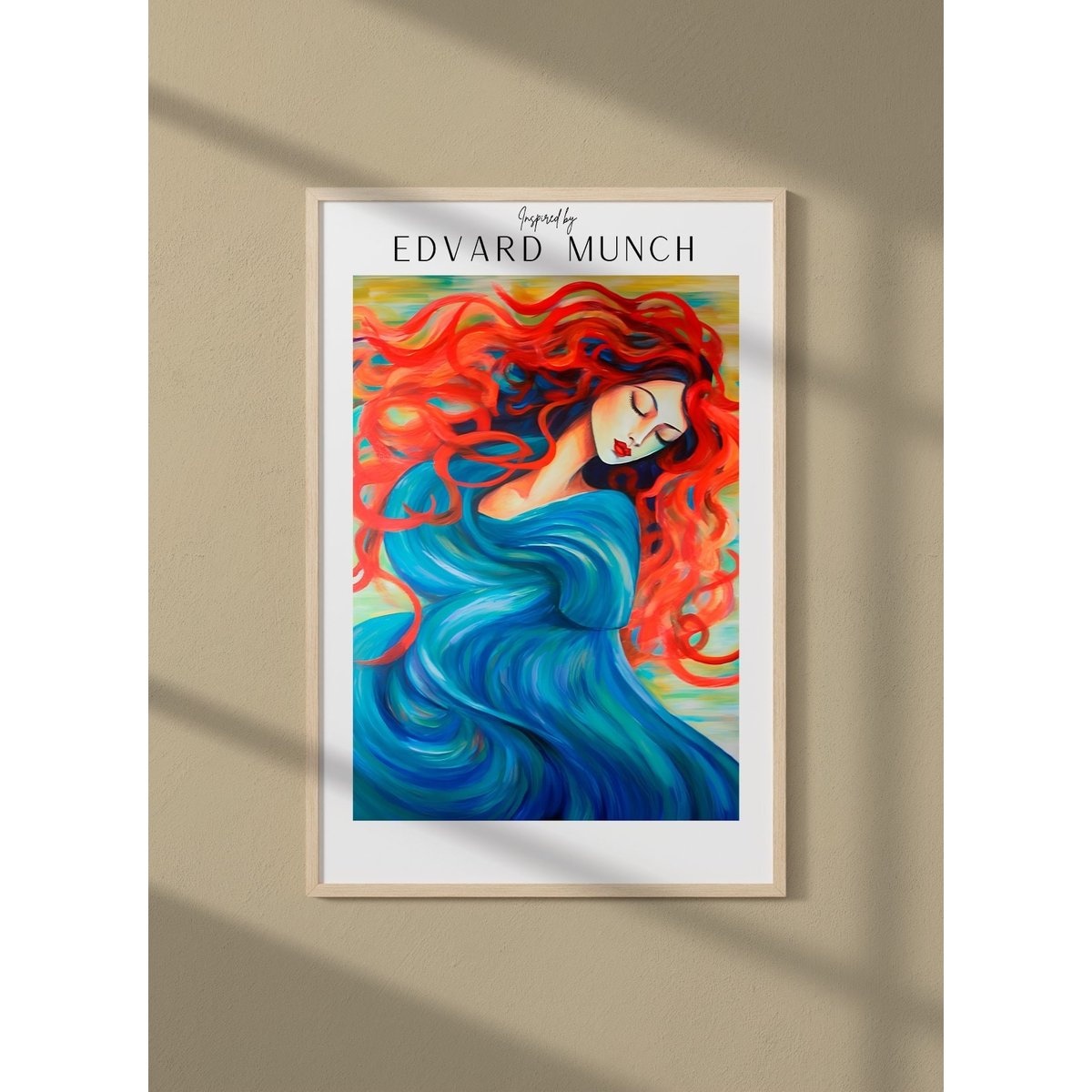 Affiche Edvard Munch n°19 blanc, L'AFFICHERIE