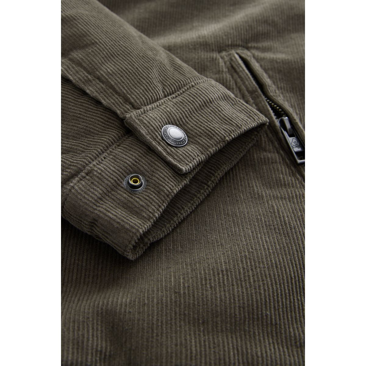Veste en velours côtelé à doublure mouton marron champignon, NEXT