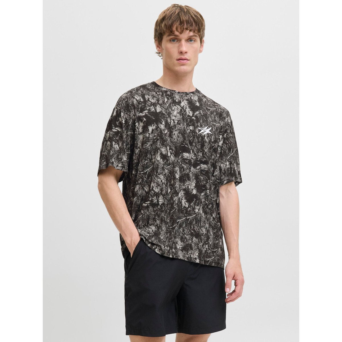 T-Shirt black 1, JACK & JONES