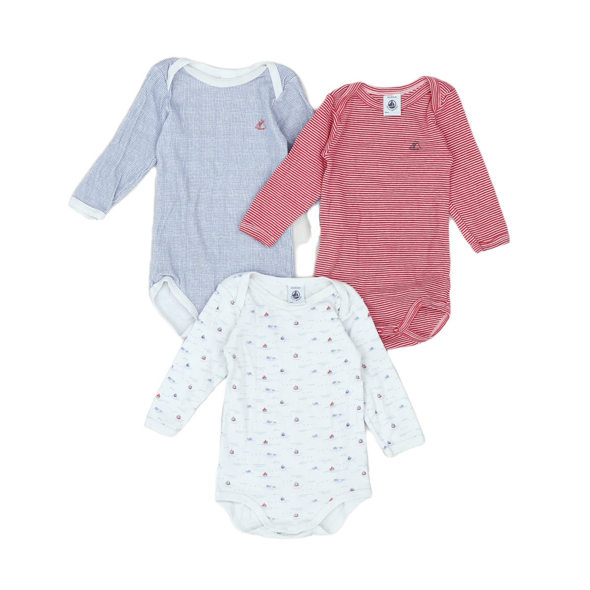 Body bébé - Très bon état blanc, PETIT BATEAU