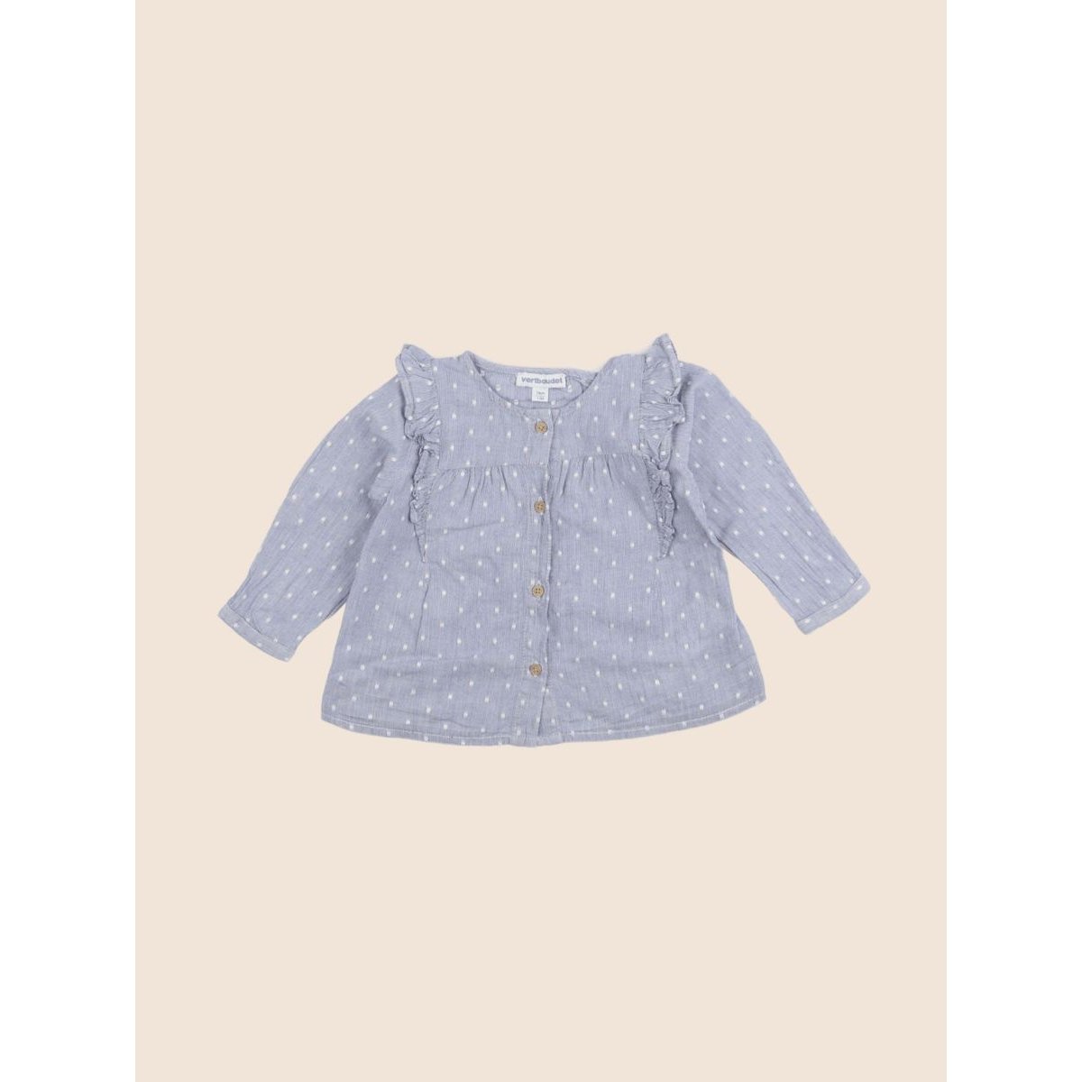 Blouse - Très bon état bleu, VERTBAUDET