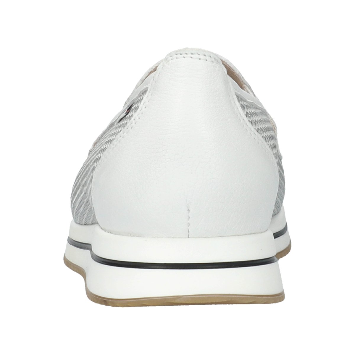 Baskets en cuir LYA gris argent 5142, MEPHISTO