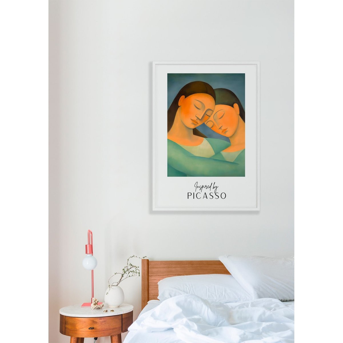 Affiche Picasso n°13 blanc, L'AFFICHERIE