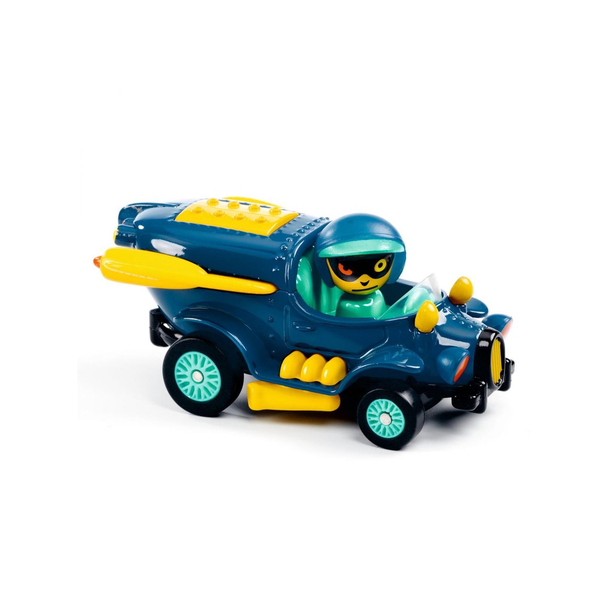 Voiture Crazy Motors Navy flying couleur unique, DJECO