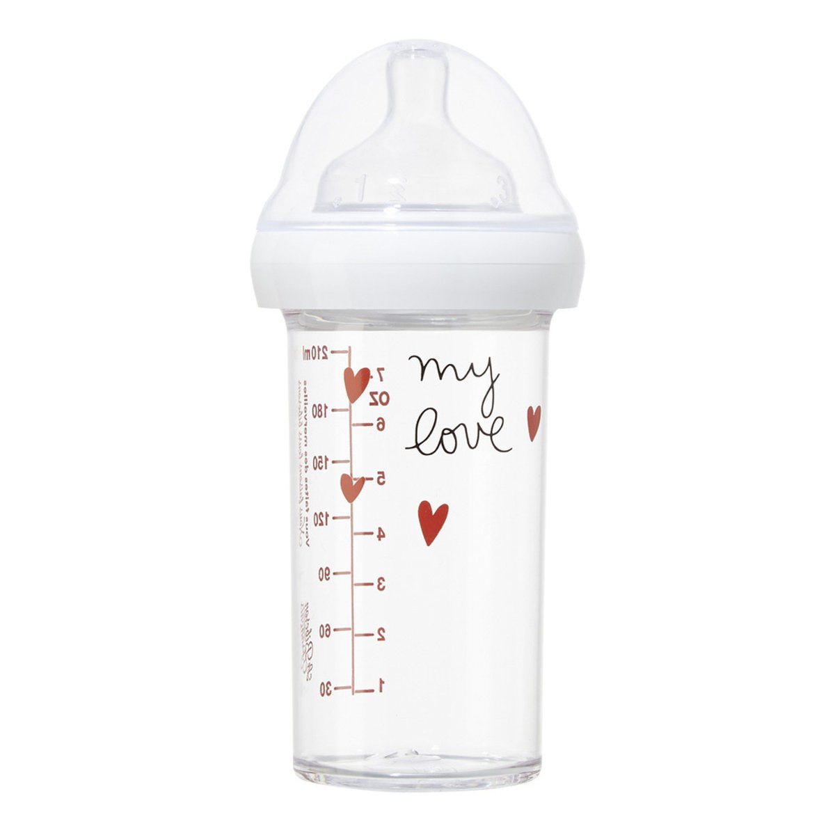 Biberon 210 ml 6m+ My love my love, LE BIBERON FRANCAIS
