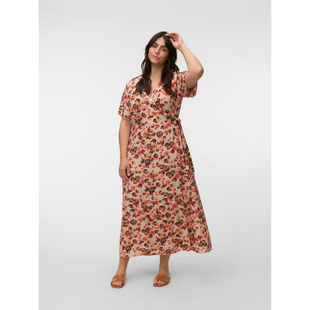 Robe beige - warm sand 1, VERO MODA