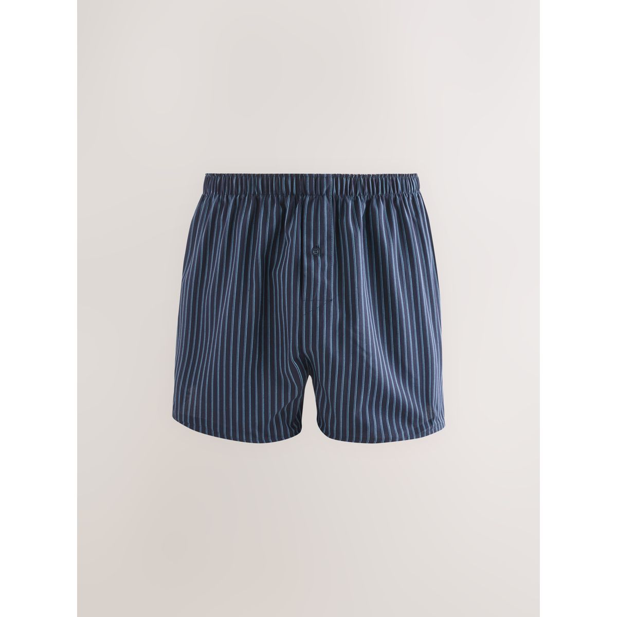 Boxer tissé coton bleu marine, NEXT