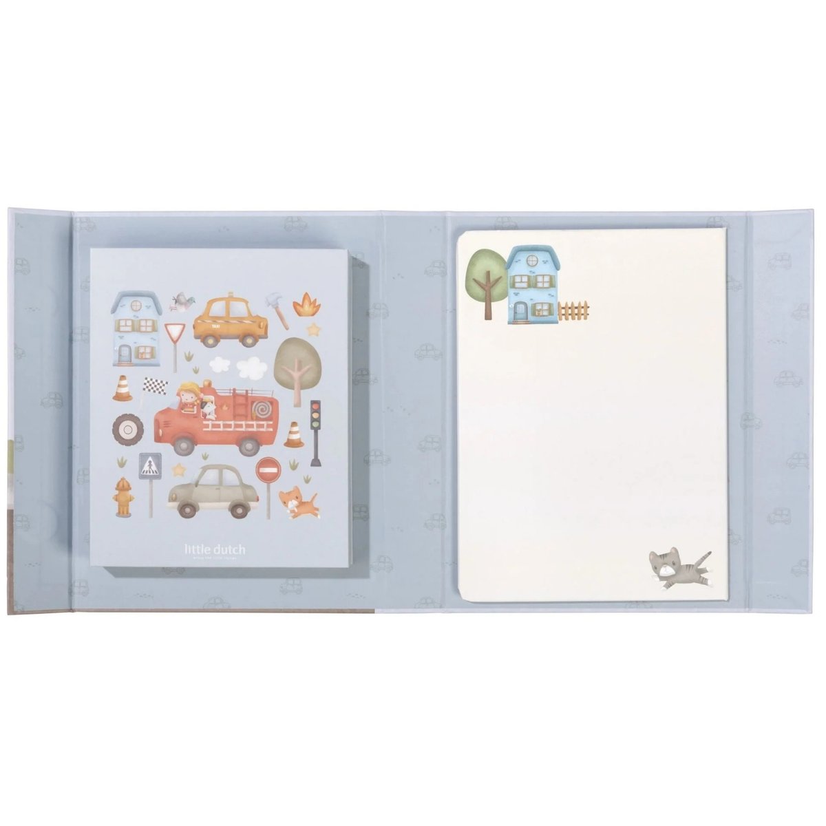 Livre de dessin magnétique bleu, LITTLE DUTCH
