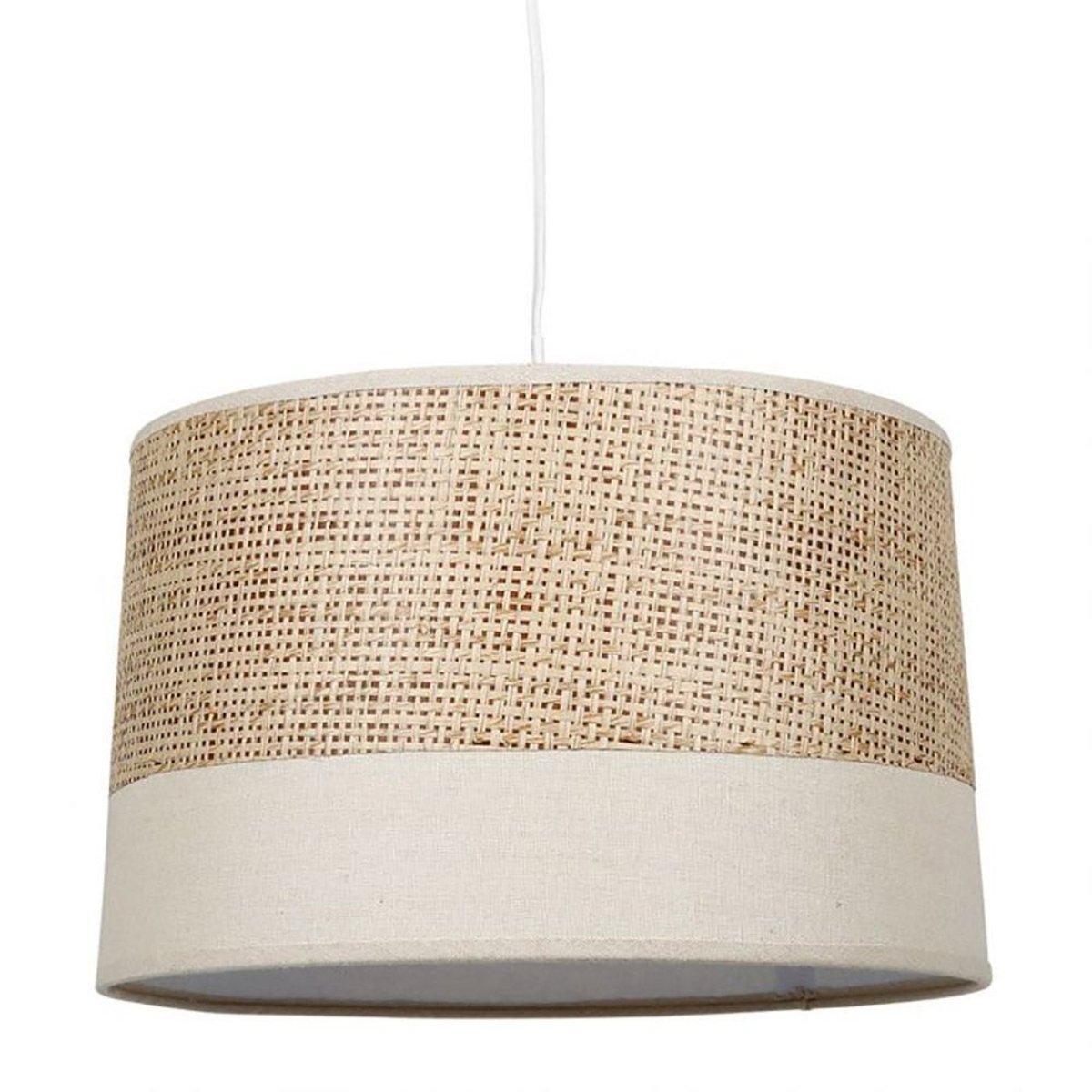 Suspension Effet Naturel Beige D35 beige, DECORATIE