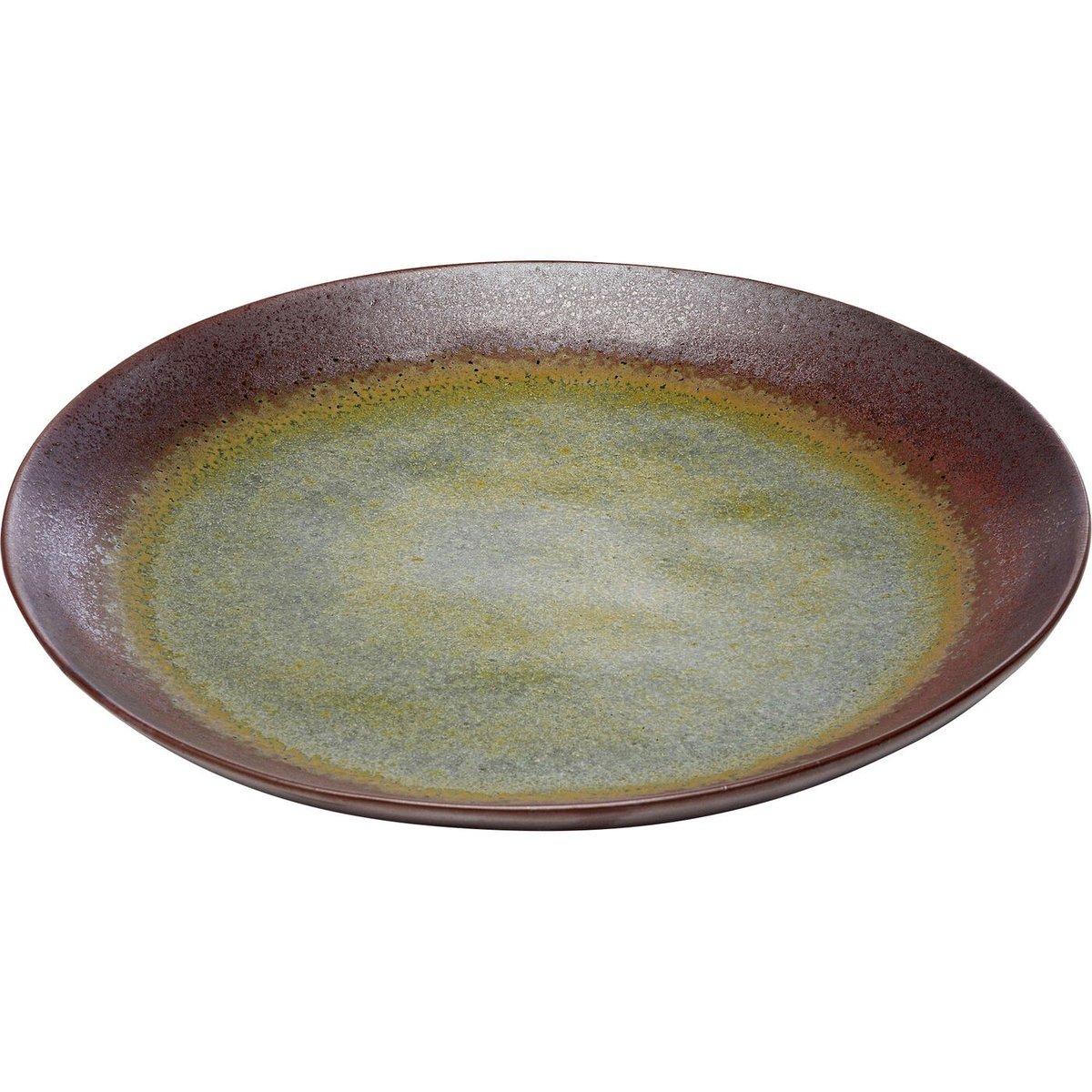 Lot de 6 assiettes plates à dessert, HERMOSA vert, KARE DESIGN