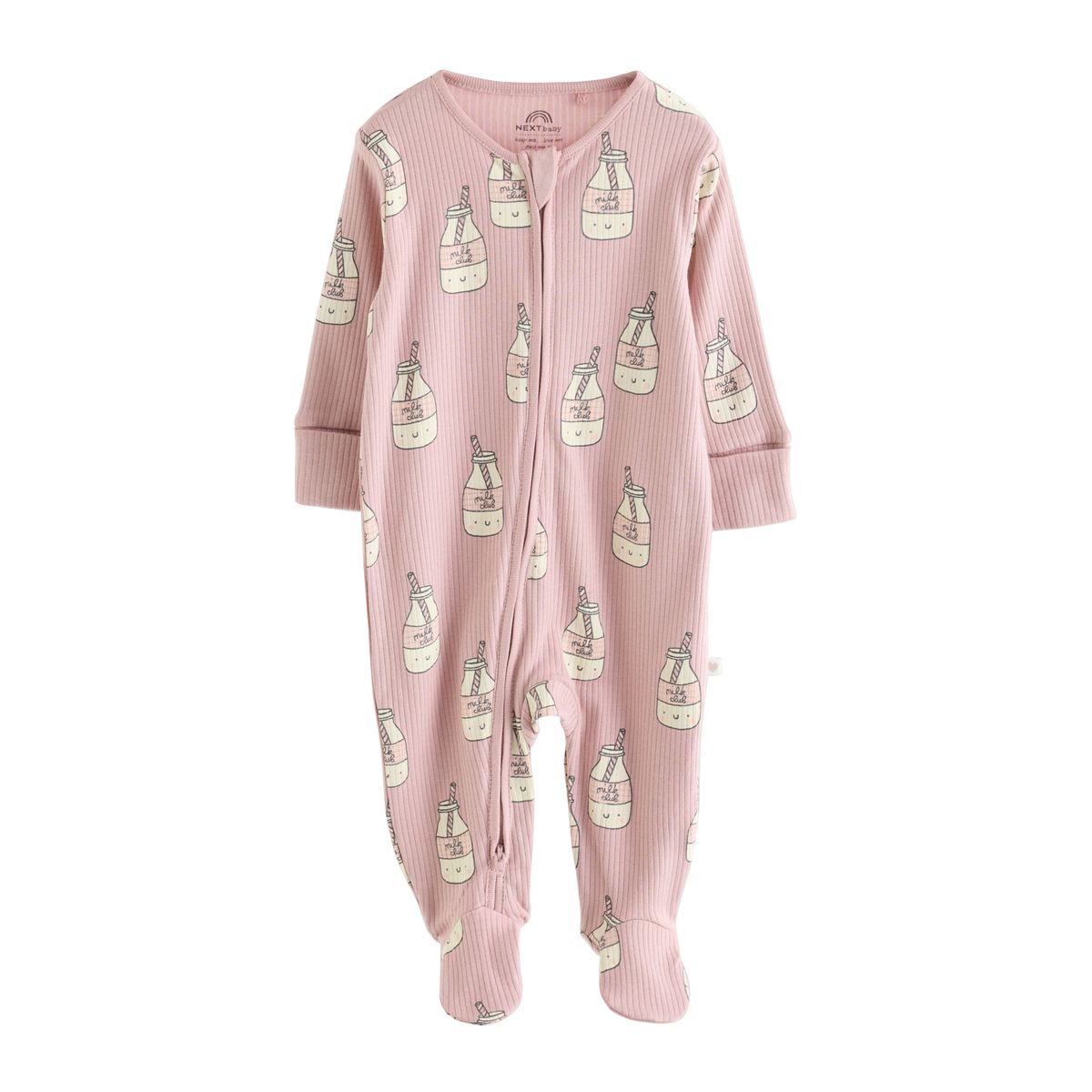 Dors-bien à zip bidirectionnel bébé, lot de 3 brunch rose, NEXT
