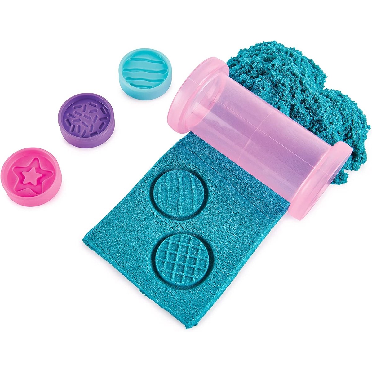 Coffret Patisserie Licorne 453 G Kinetic Sand multicolore, SPIN MASTER