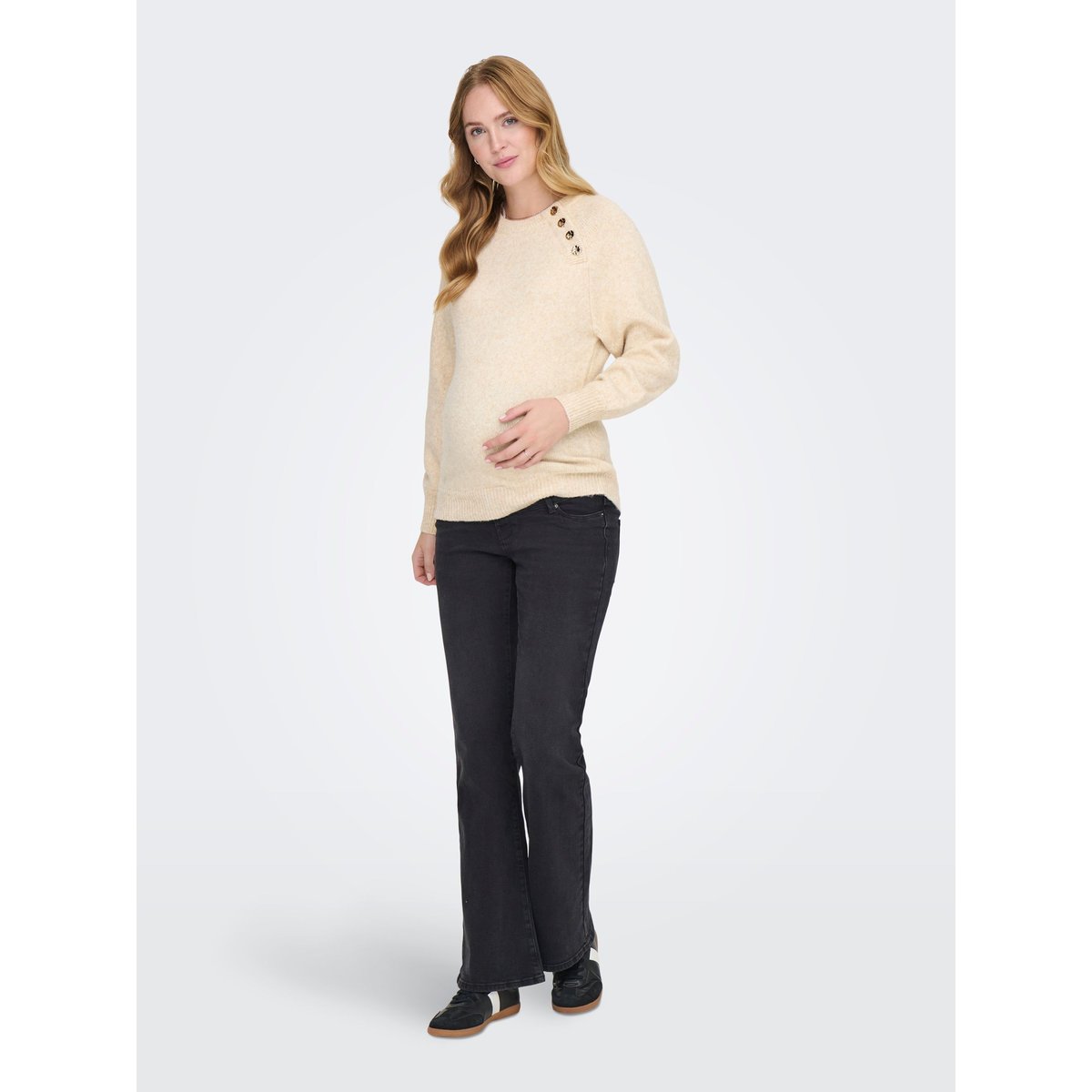 Pull En Maille pumice stone, ONLY
