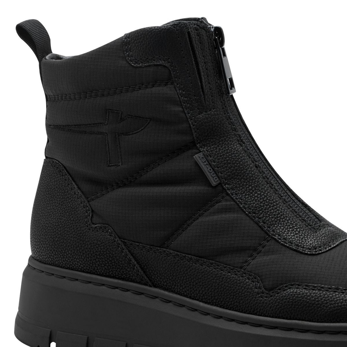 Bottine fourée noir, TAMARIS