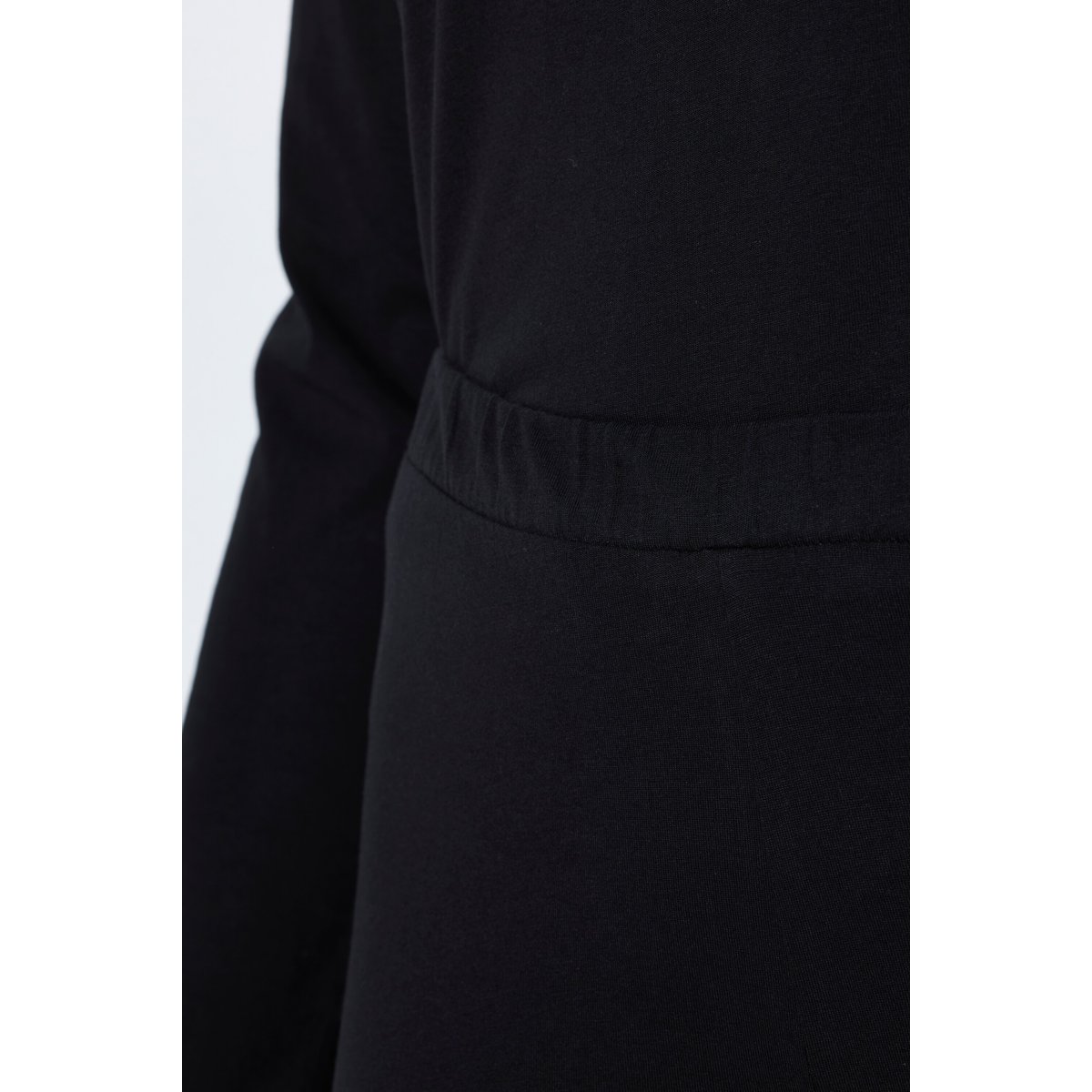 Legging « Cut It Your Way » en coton bio noir, ULLA POPKEN
