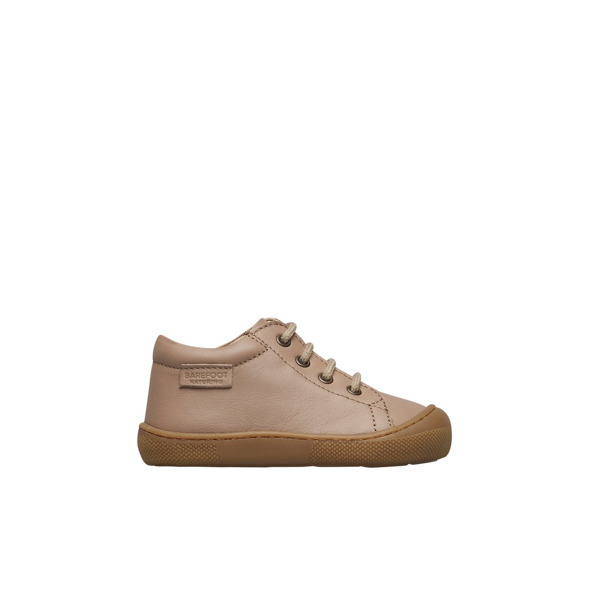 Chaussures barefoot en cuir AMUR gris tourterelle-, NATURINO