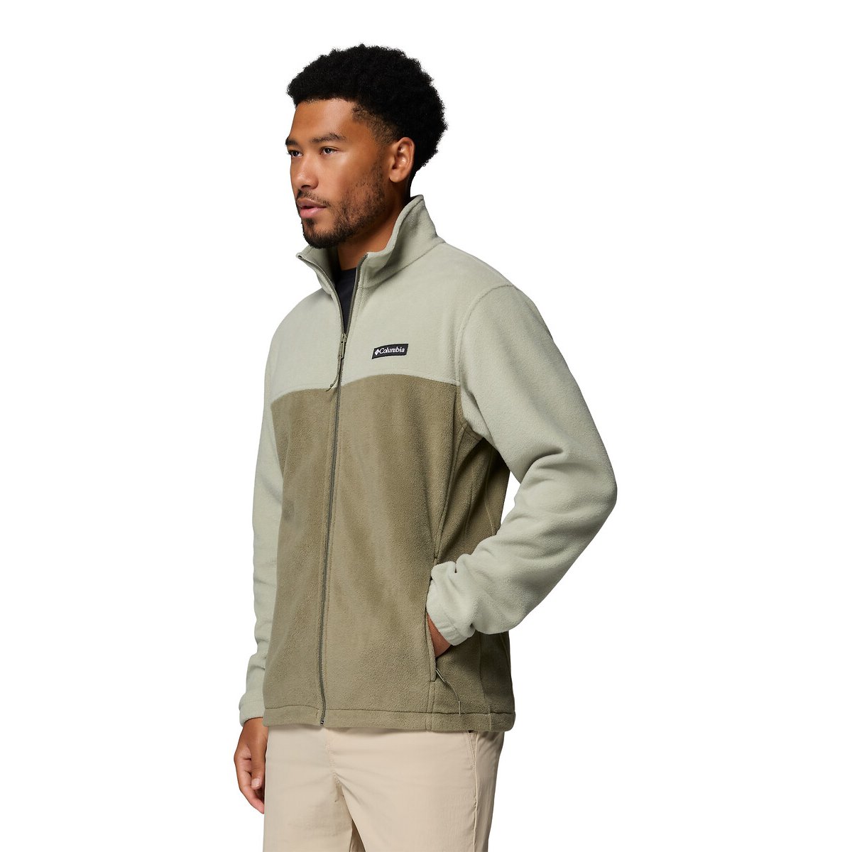 Veste polaire zippée Steens Mountain kaki + vert, COLUMBIA