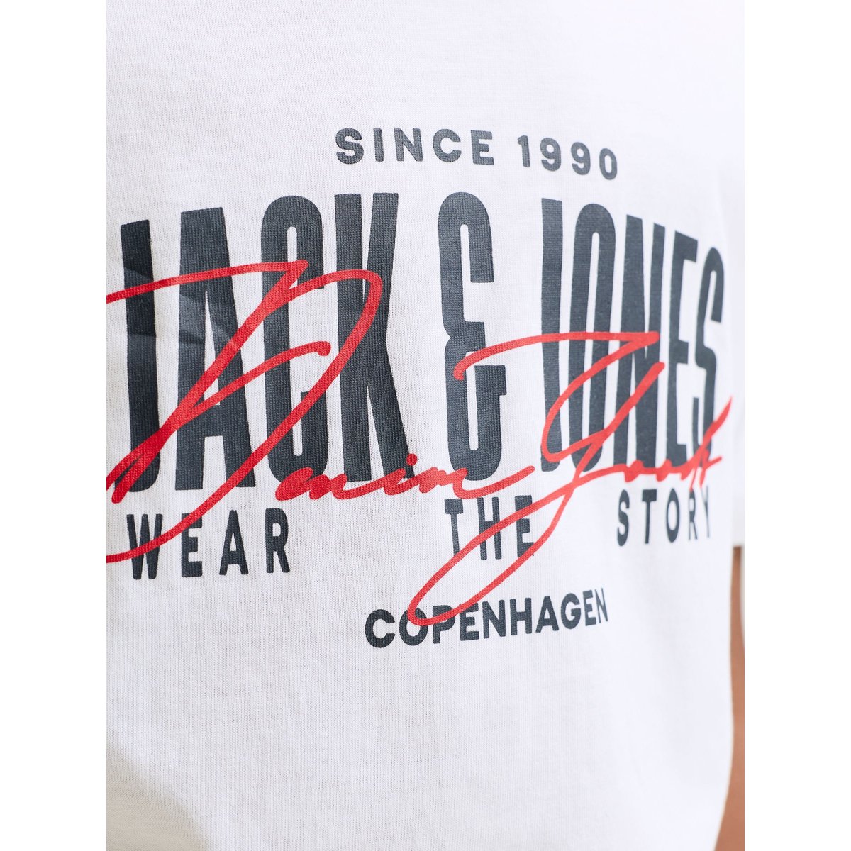 T-Shirt noire - black, JACK & JONES JUNIOR