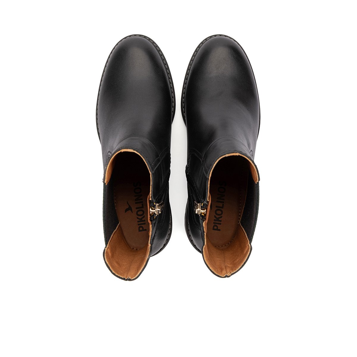 Bottines à talon cuir Medina black, PIKOLINOS
