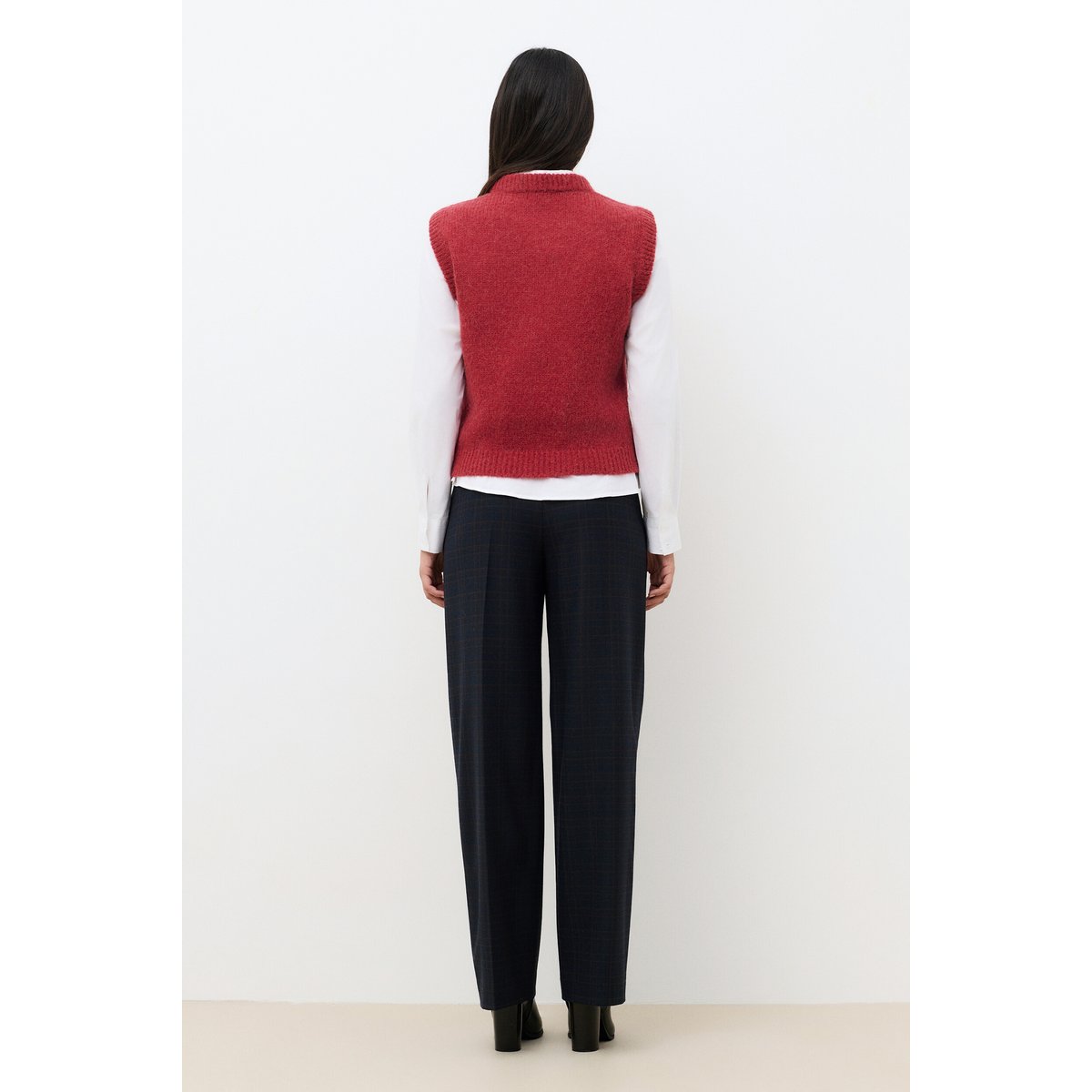 Pull sans manche MLUCIA bordeaux, CAROLL