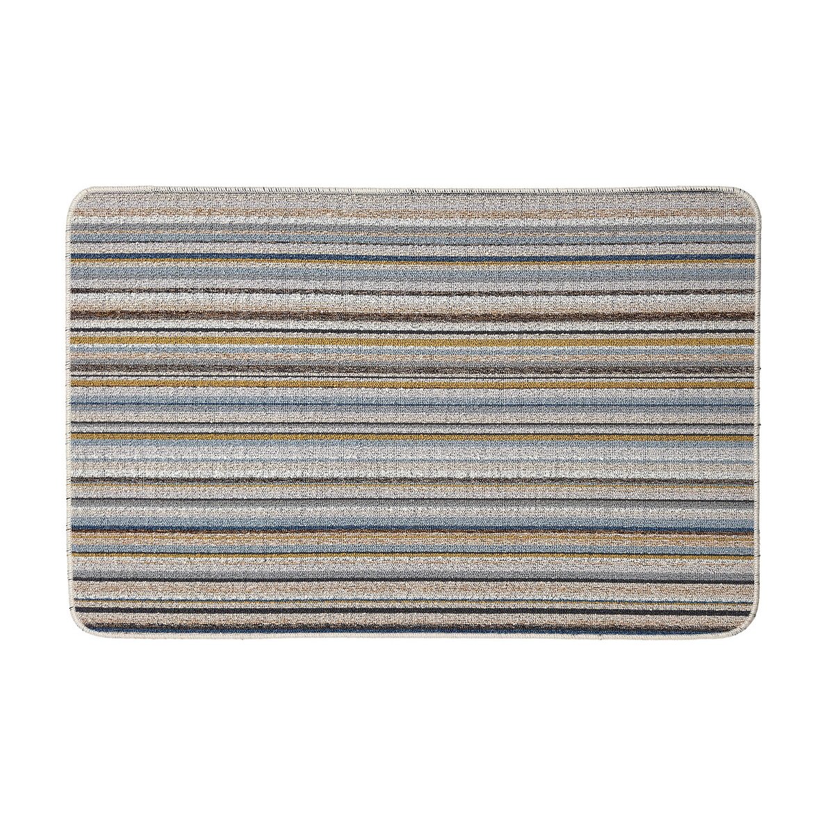 My Stain Resistant Candy Multi Natural Stripe Runner Mat natural, MY MAT