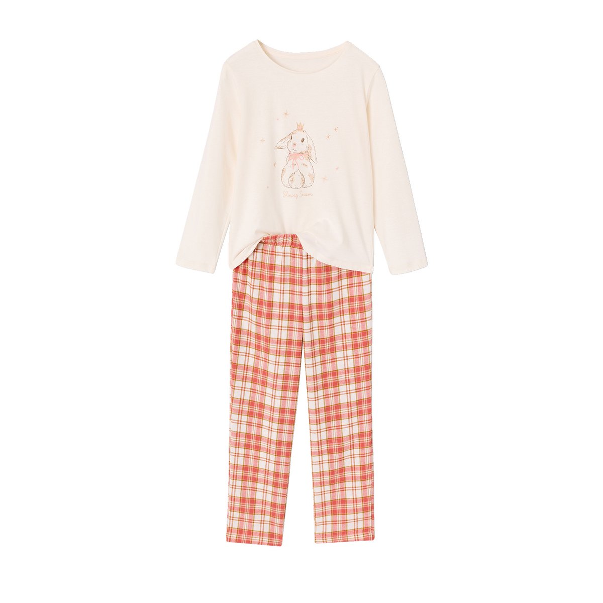 Pyjama pantalon beige, VERTBAUDET