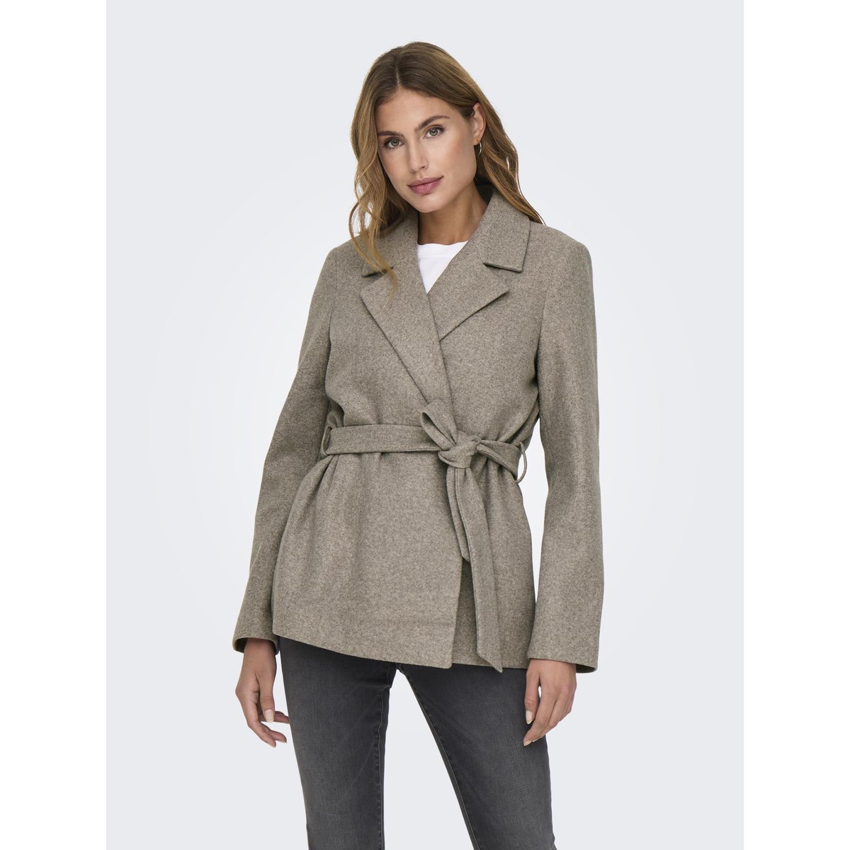 Manteau mocha meringue, ONLY